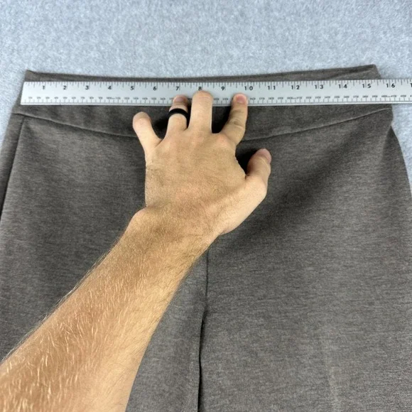 Talbots Pants Womens 6 Beige Bootcut Flare Stretch Soft Career Chino Trousers - Picture 4 of 10